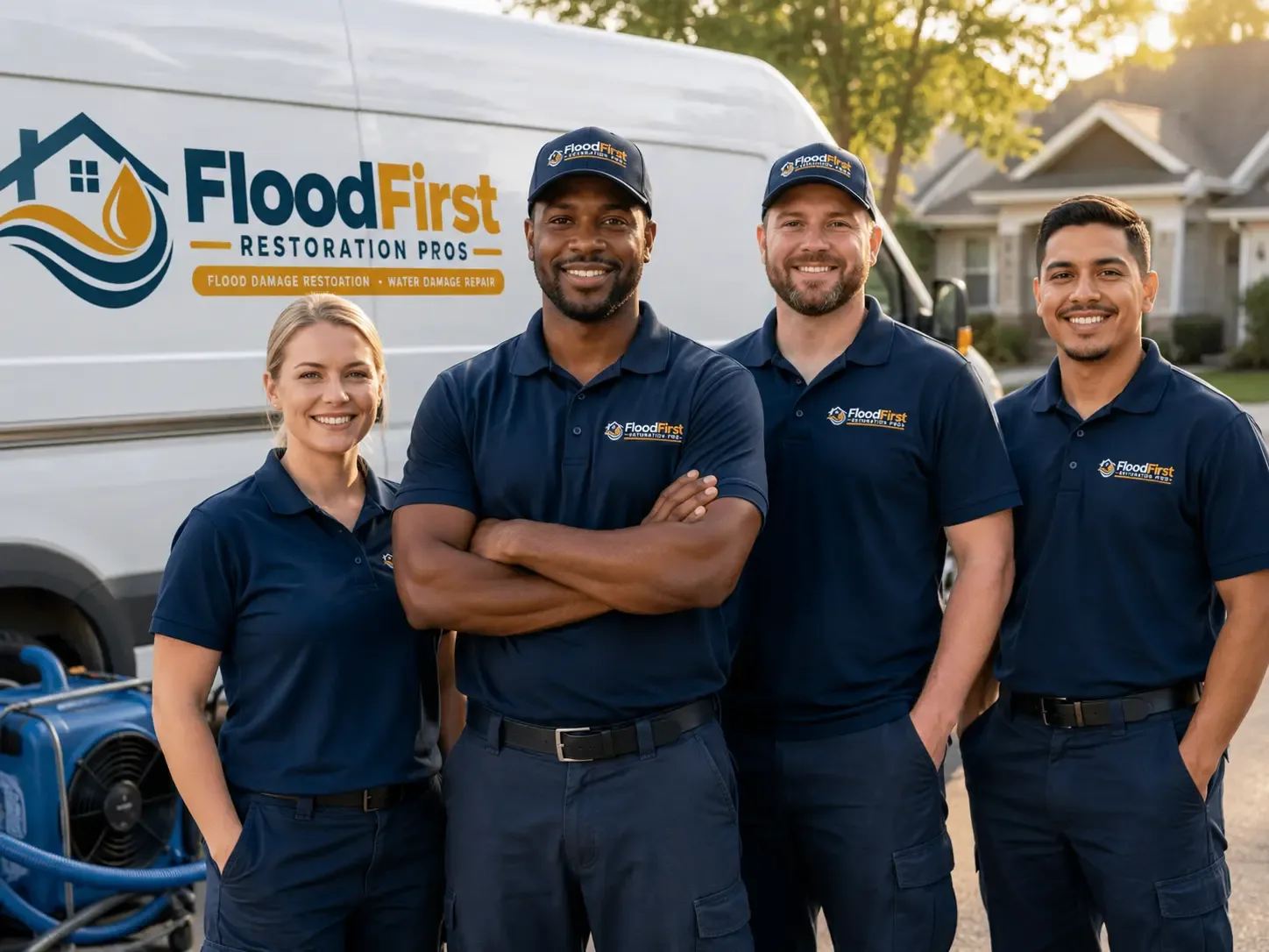 Flood Damage Restoration company in Water View, VA