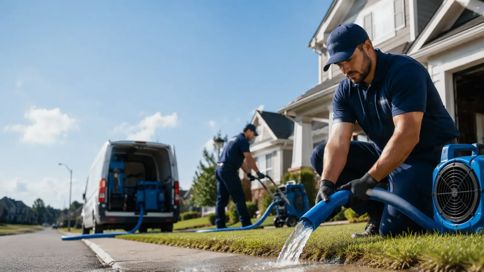 Flood Damage Restoration in Water View, VA